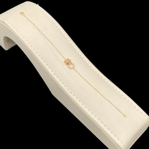 إسوارة ذهب عيار 18 الوزن 1 جرام