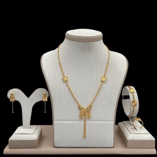 طقم ذهب عيار 21 الوزن 25.39 جرام