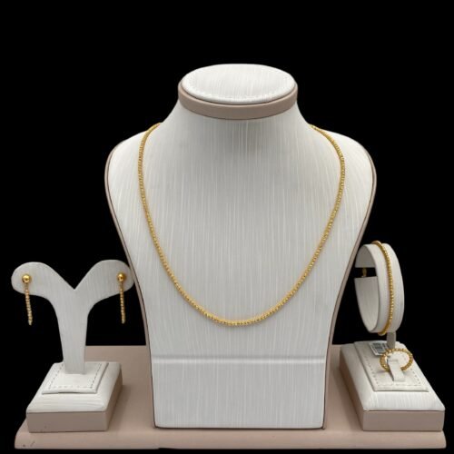 طقم ذهب عيار 21 الوزن 23.79 جرام