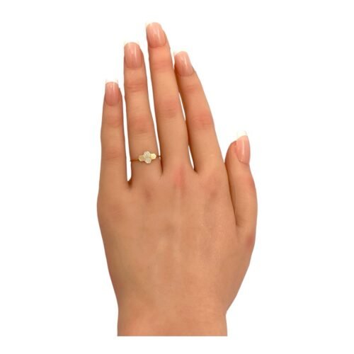 خاتم ذهب عيار 18 الوزن 0.70 جرام