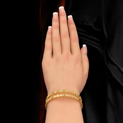 غويشة ذهب عيار 21 الوزن 9.05 جرام