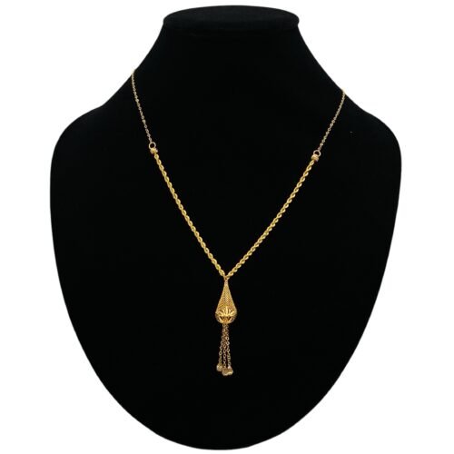 عقد ذهب عيار 21 الوزن 3.69 جرام