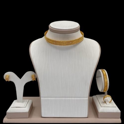 طقم ذهب دوريكا عيار 21 الوزن 43.14 جرام