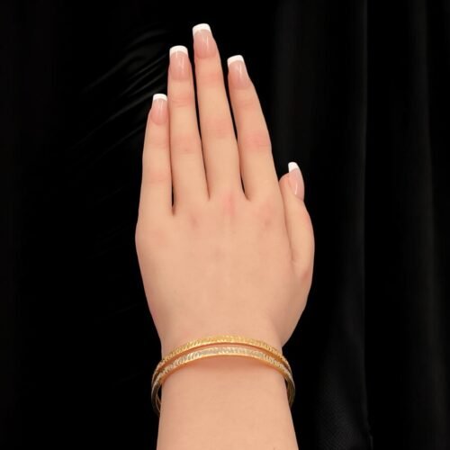 غويشة ذهب عيار 21 الوزن 7.10 جرام