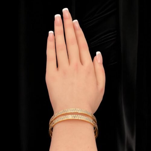 غويشة ذهب عيار 21 الوزن 9.30 جرام