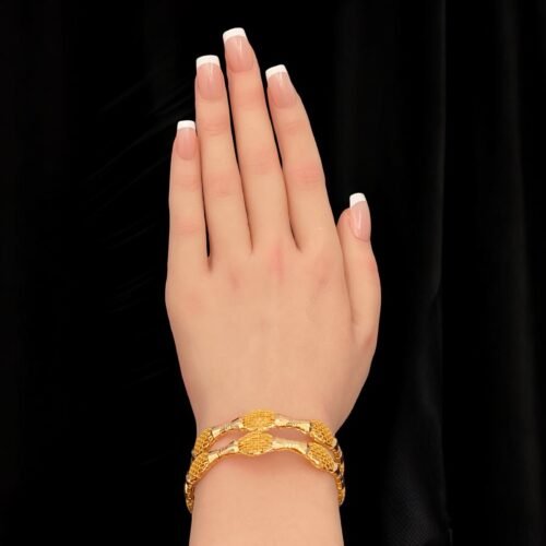 غويشة ذهب عيار 21 الوزن 9.50 جرام