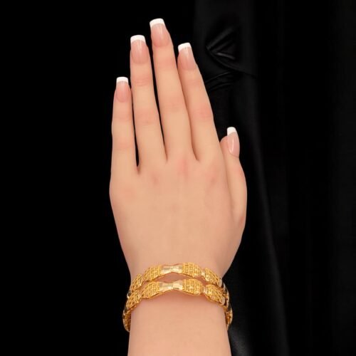 غويشة ذهب عيار 21 الوزن 11.66 جرام