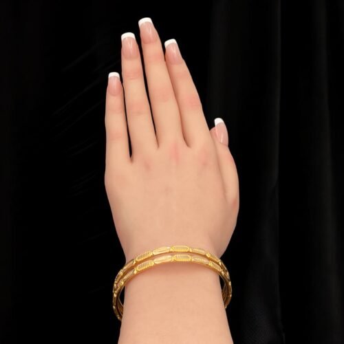 غويشة ذهب عيار 21 الوزن 8.58 جرام