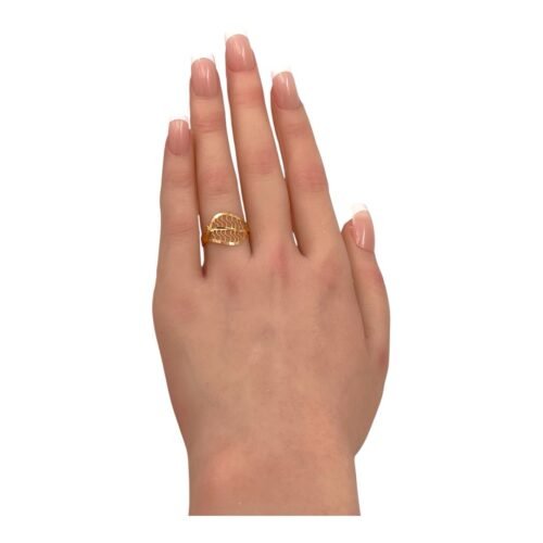 خاتم ذهب عيار 21 الوزن 1.15 جرام