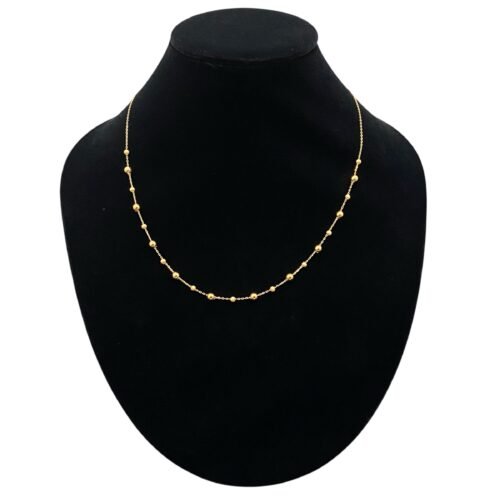 عقد ذهب عيار 21 الوزن 1.67 جرام