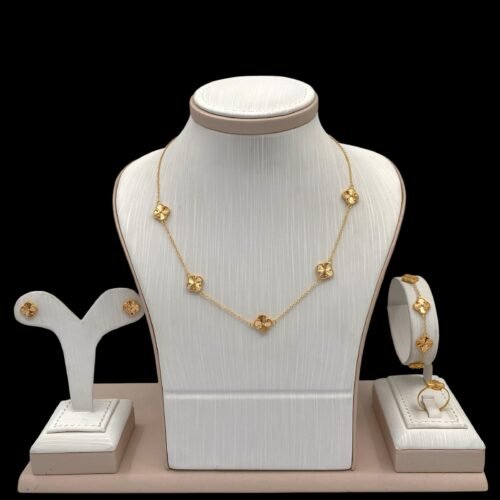 طقم ذهب عيار 21 الوزن 16.62 جرام