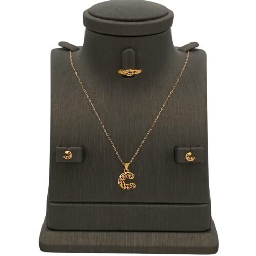 نصف طقم أطفال ذهب عيار 21 الوزن 2.20 جرام