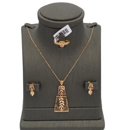 نصف طقم ذهب عيار 21 الوزن 4.40 جرام