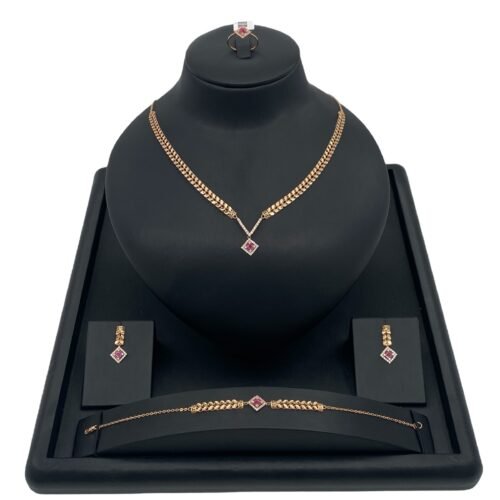 طقم ذهب عيار 21 الوزن 12.05 جرام