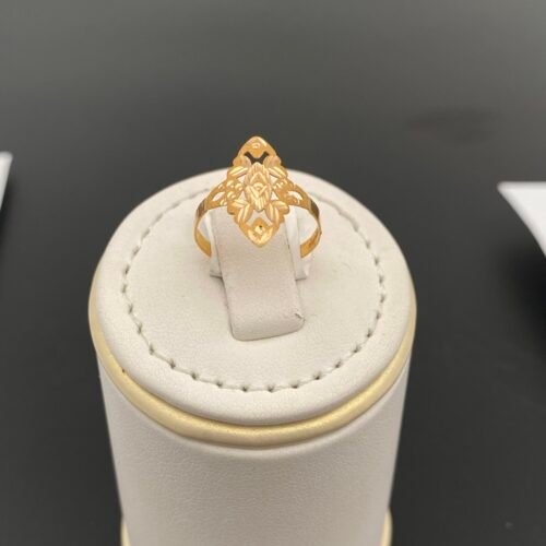 خاتم ذهب اطفال عيار 21 الوزن 0.65 جرام