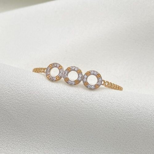 اسواره مواليد ذهب عيار 18 الوزن 2.11 جرام