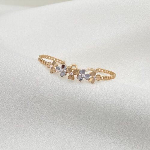 اسواره مواليد ذهب عيار 18 الوزن 2.21 جرام