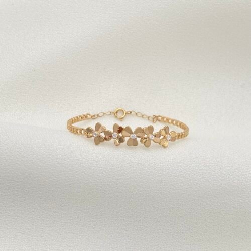 اسواره مواليد ذهب عيار 18 الوزن 1.93 جرام