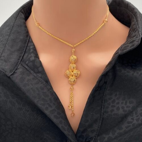 سبحه ذهب عيار 21 الوزن 6.72 جرام