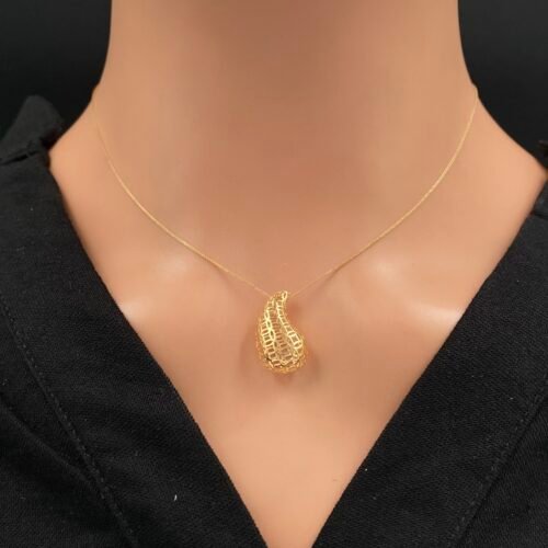 عقد ذهب عيار 18 الوزن 1.21 جرام