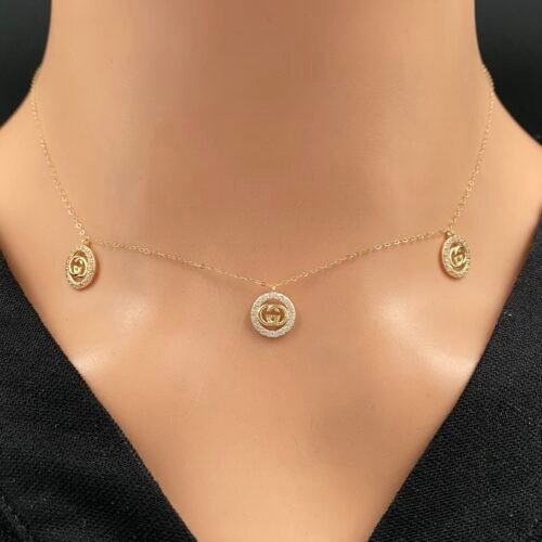 شوكر ذهب عيار 18 الوزن 1.21 جرام