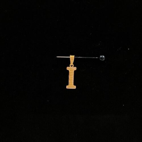 حرف I ذهب عيار 21 وزن 0.17 جرام | قمة زاوية الشفاء للذهب والمجوهرات في الرياض