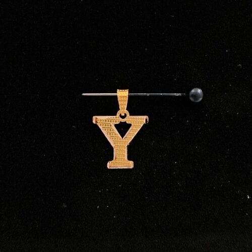 حرف Y ذهب عيار 21 وزن 0.23 جرام | قمة زاوية الشفاء للذهب والمجوهرات في الرياض