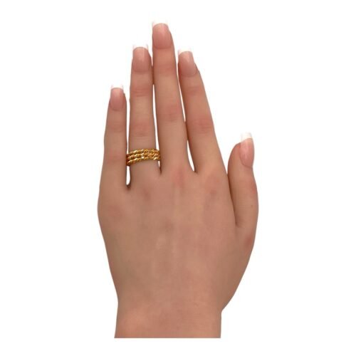 مرامي ذهب عيار 21 الوزن 6.92 جرام