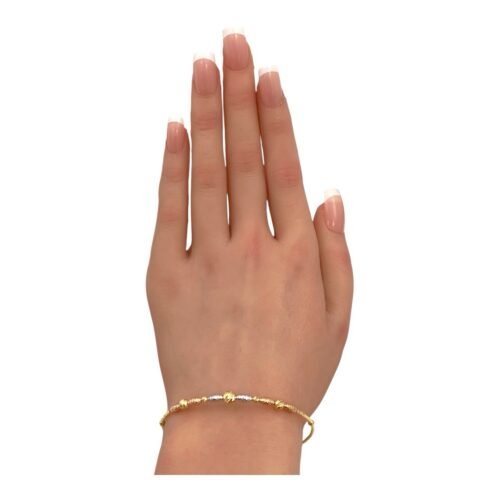 اسواره ذهب عيار 18 الوزن 4.33 جرام