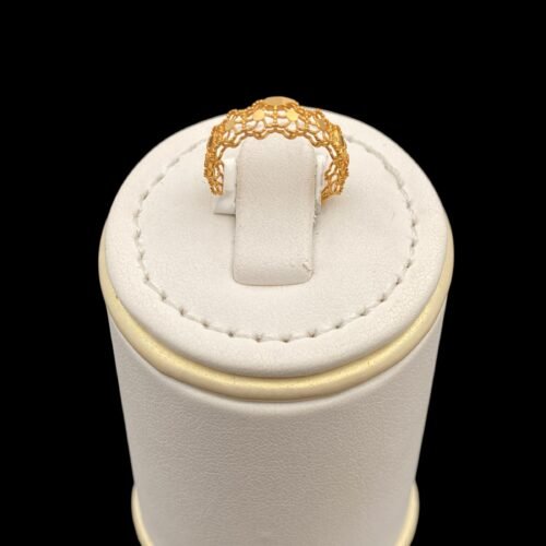 خاتم ذهب عيار 21 الوزن 0.84 جرام