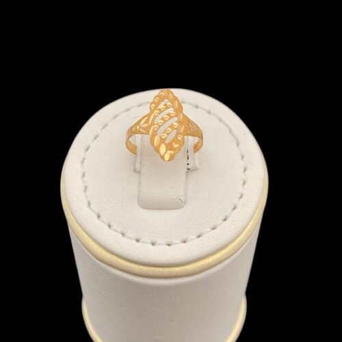 خاتم ذهب عيار 21 الوزن 0.61 جرام