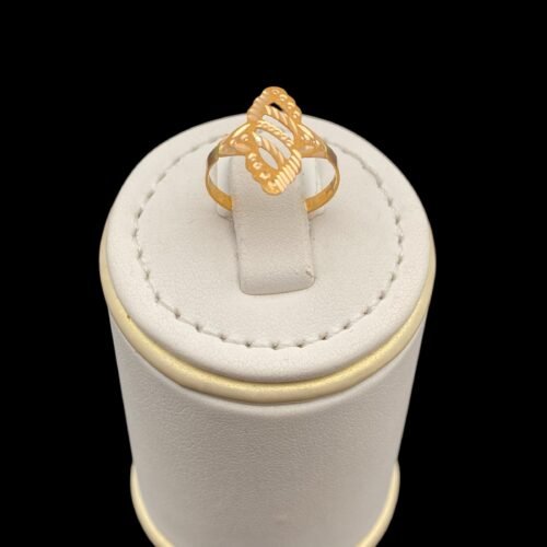 خاتم ذهب عيار 21 الوزن 0.62 جرام