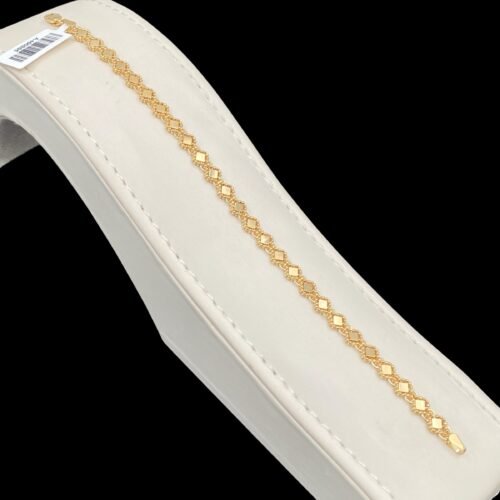 اسواره ذهب عيار 18 الوزن 8.06 جرام