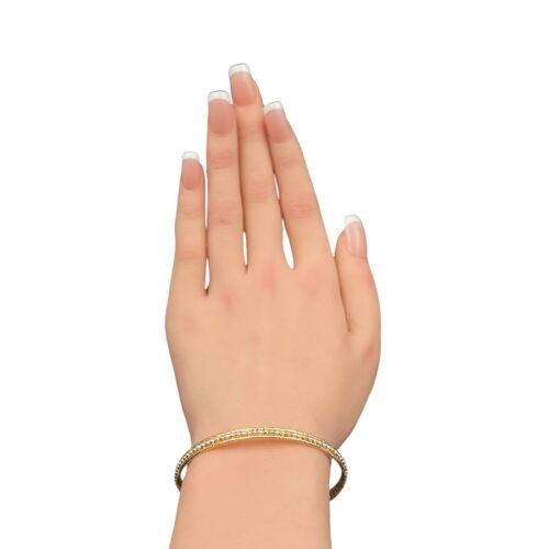 اسواره دوريكا ذهب عيار 18 الوزن 8.05 جرام