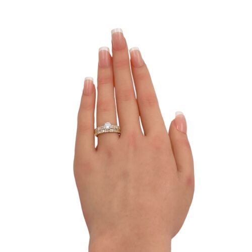 تونز ذهب عيار 18 الوزن 3.46 جرام