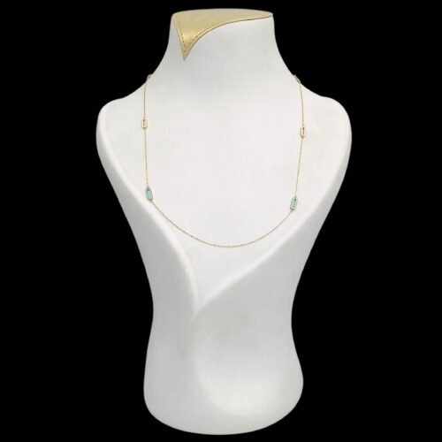 سبحه ذهب عيار 18 الوزن 2.95 جرام