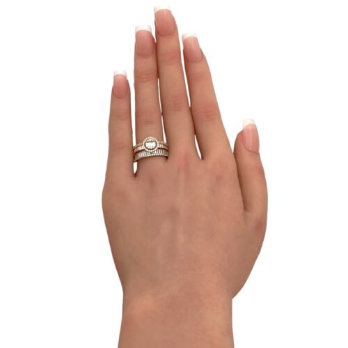 توينز ذهب عيار 18 الوزن 2.96 جرام