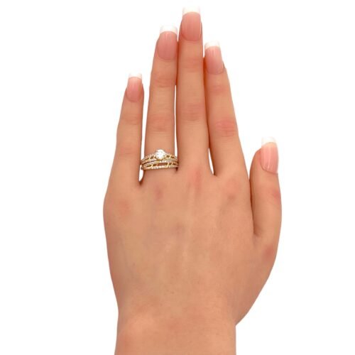 توينز ذهب عيار 18 الوزن 2.7 جرام