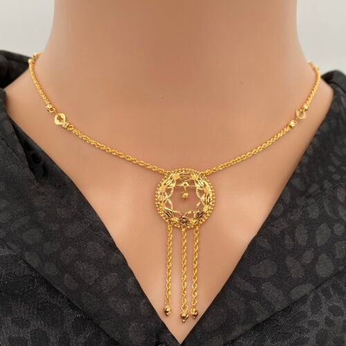 سبحة ذهب عيار 21 الوزن 6.38 جرام