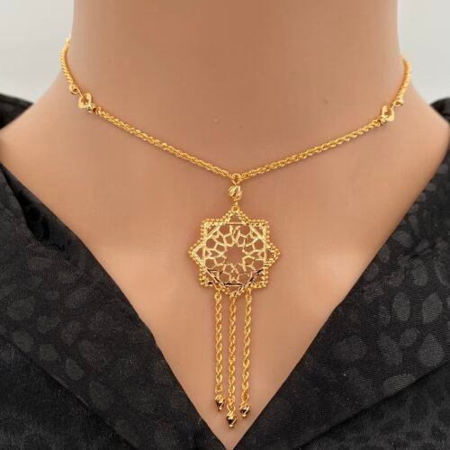 سبحة ذهب عيار 21 الوزن 6.66 جرام