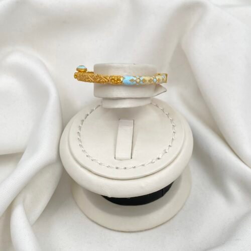 اسوارة ذهب للاطفال عيار 21 وزن 7.25 جرام بتصميم أنيق | قمة زاوية الشفاء للذهب والمجوهرات