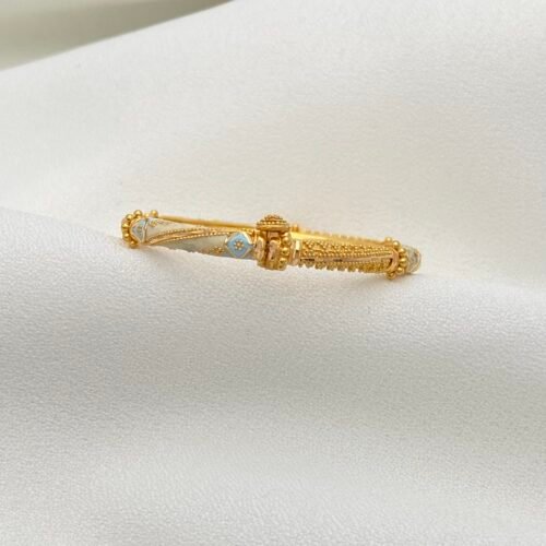 إسوارة أطفال ذهب عيار 21 الوزن 7.85 جرام