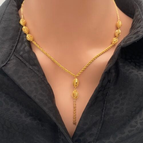 سبحة ذهب عيار 21 الوزن 5.79 جرام