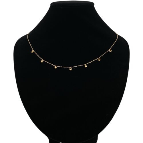 عقد ذهب عيار 21 الوزن 1.51 جرام