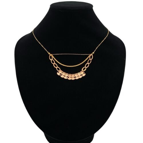 عقد ذهب عيار 21 الوزن 3.45 جرام