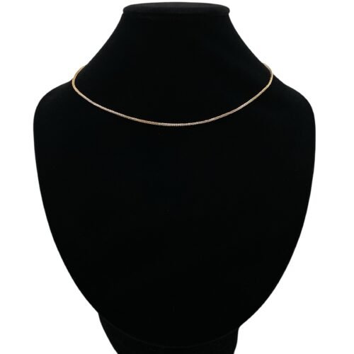 عقد ذهب عيار 18 الوزن 1.59 جرام