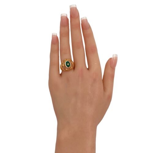 خاتم ذهب عيار 21 الوزن 2.57 جرام