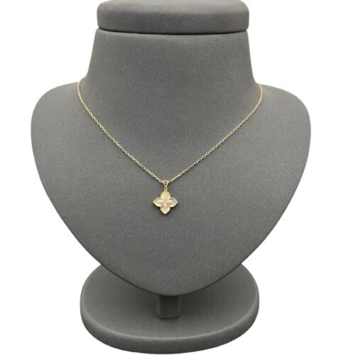 عقد ذهب عيار 18 الوزن 4.26 جرام