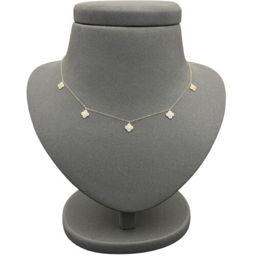 عقد تشوكر  ذهب عيار 18 الوزن 1.09 جرام