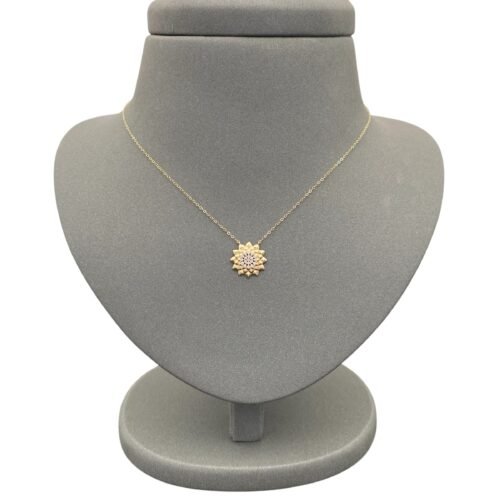 عقد ذهب عيار 18 الوزن 1.38 جرام